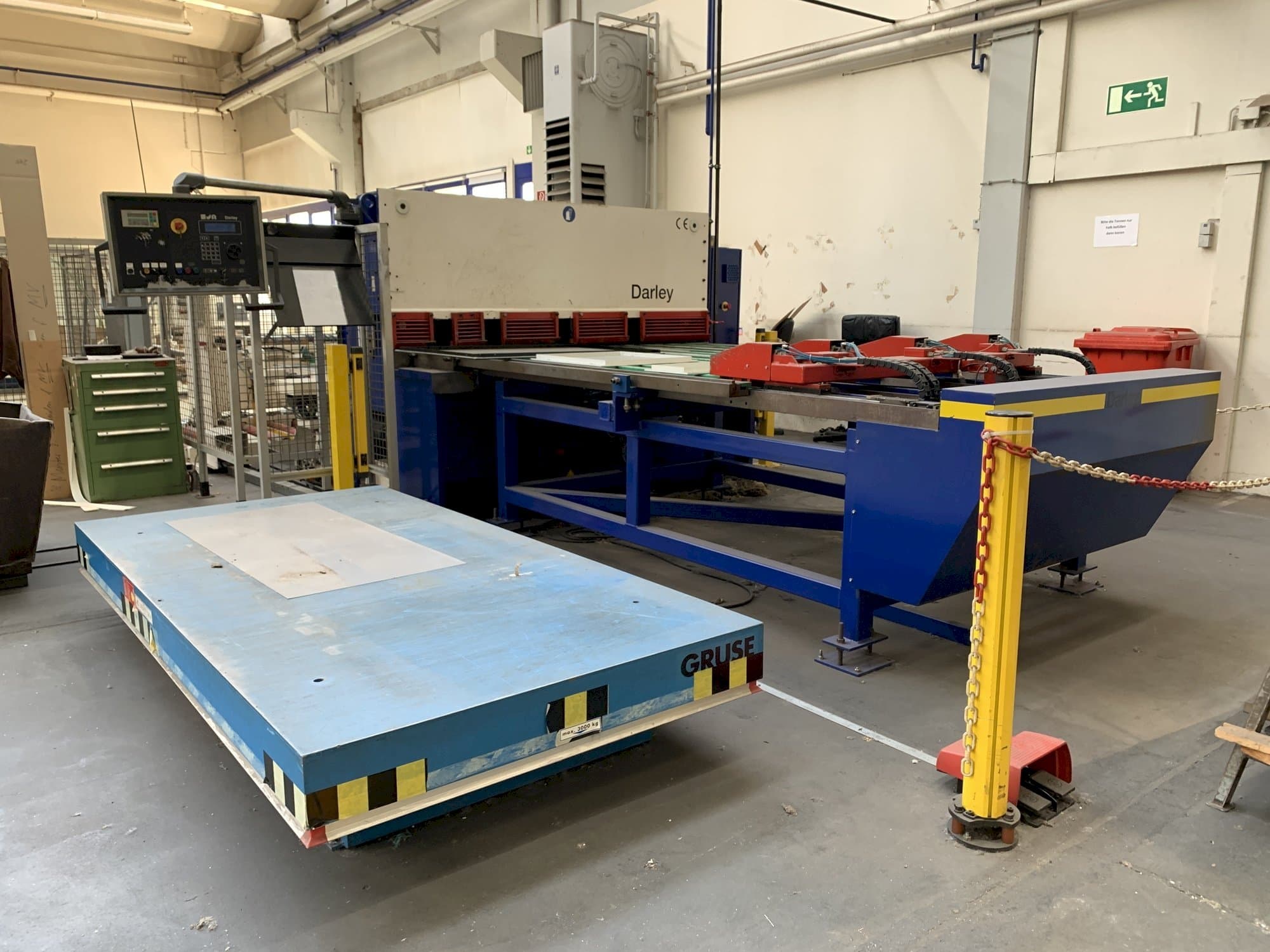 Frontansicht der Darley VS 2100 X 4  Maschine