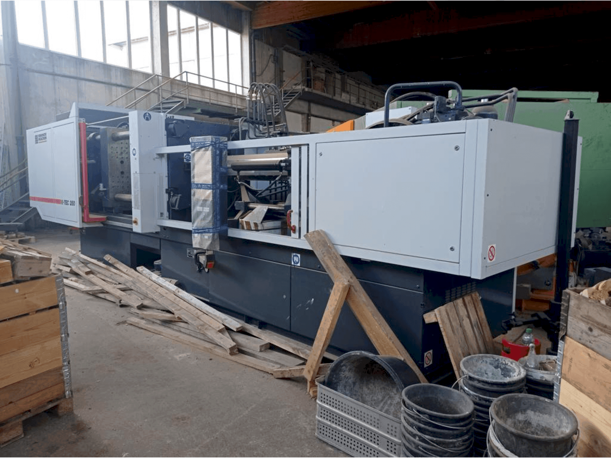 Frontansicht der FERROMATIK K-Tec 350 S/2F  Maschine