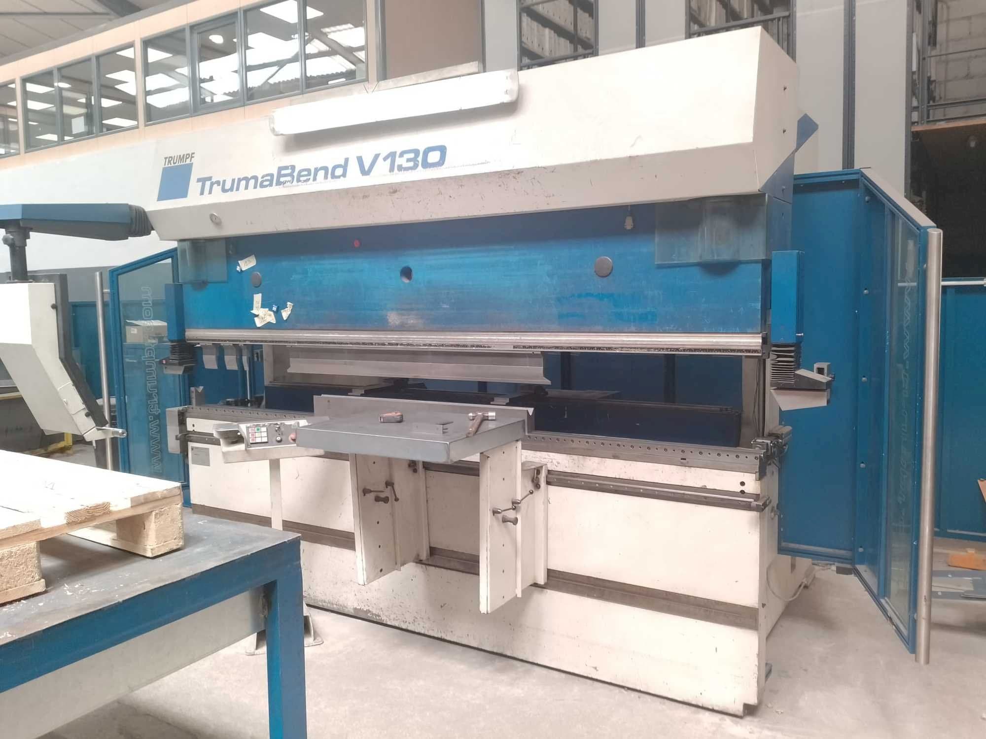 Frontansicht der Trumpf Trumabend V130  Maschine