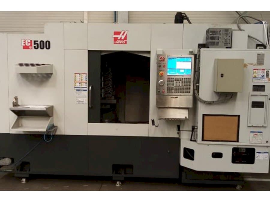 Frontansicht der HAAS EC-500 Maschine