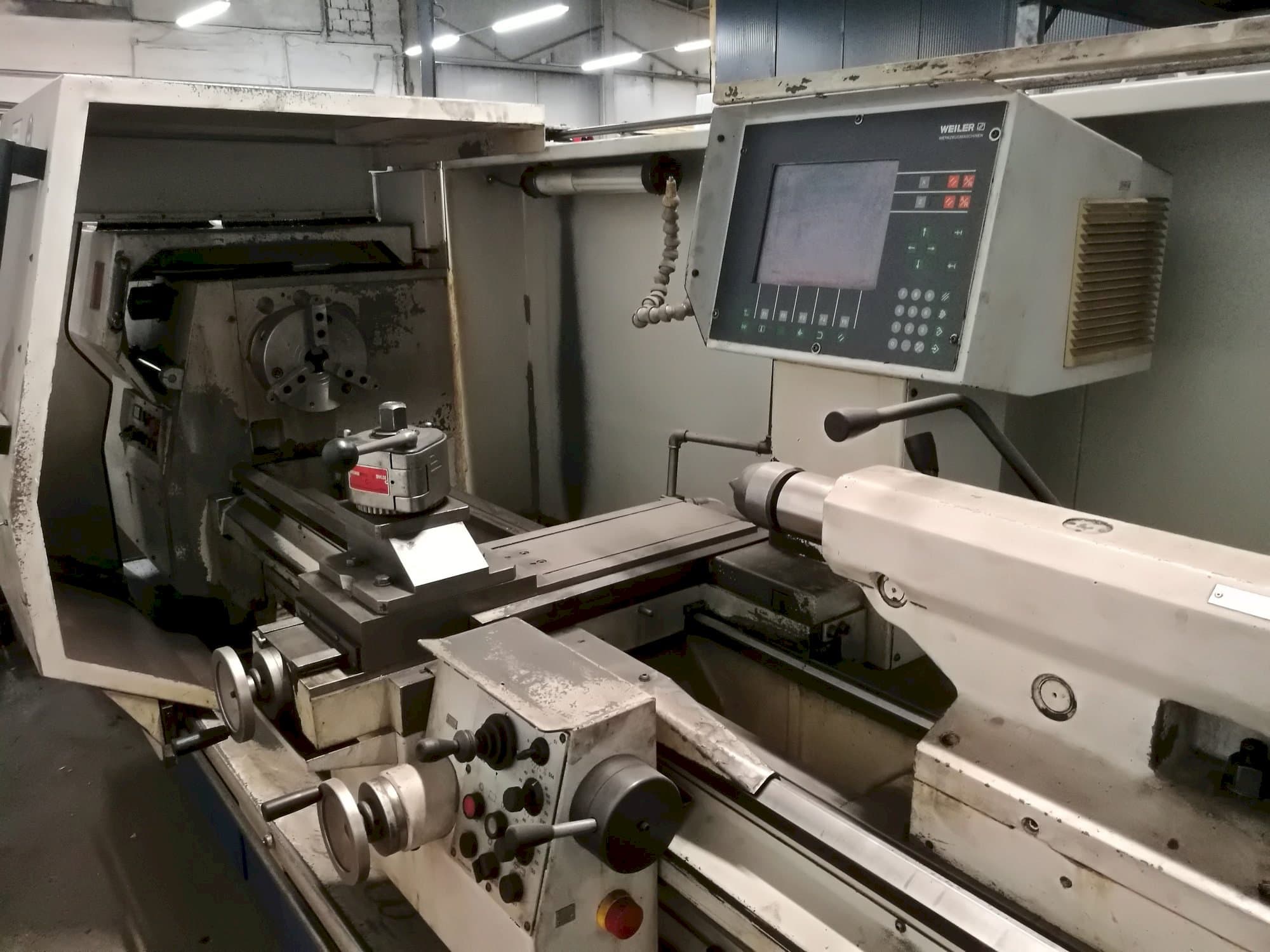 Frontansicht der Weiler E50/2  Maschine