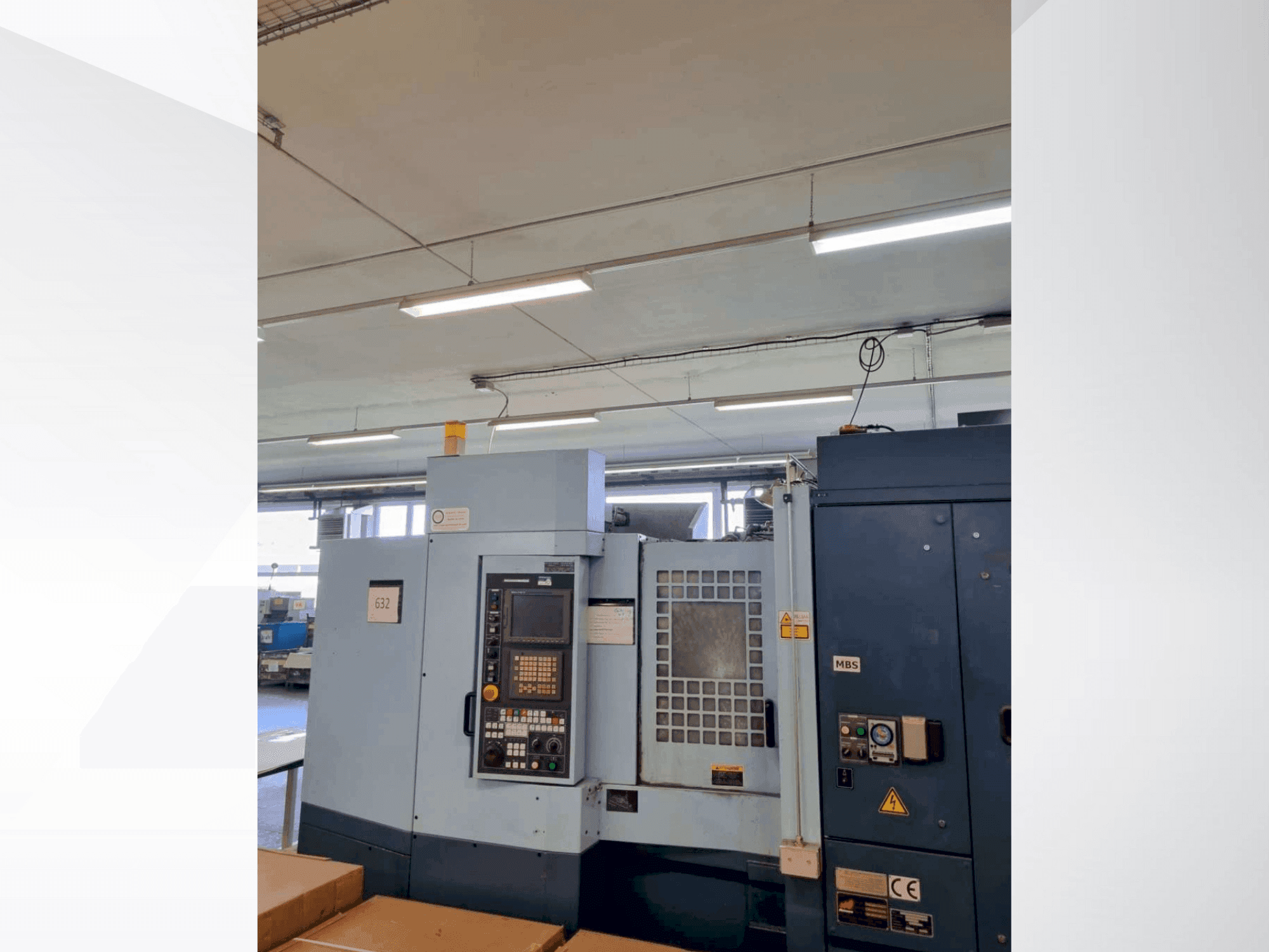Frontansicht der Matsuura H PLUS-405  Maschine