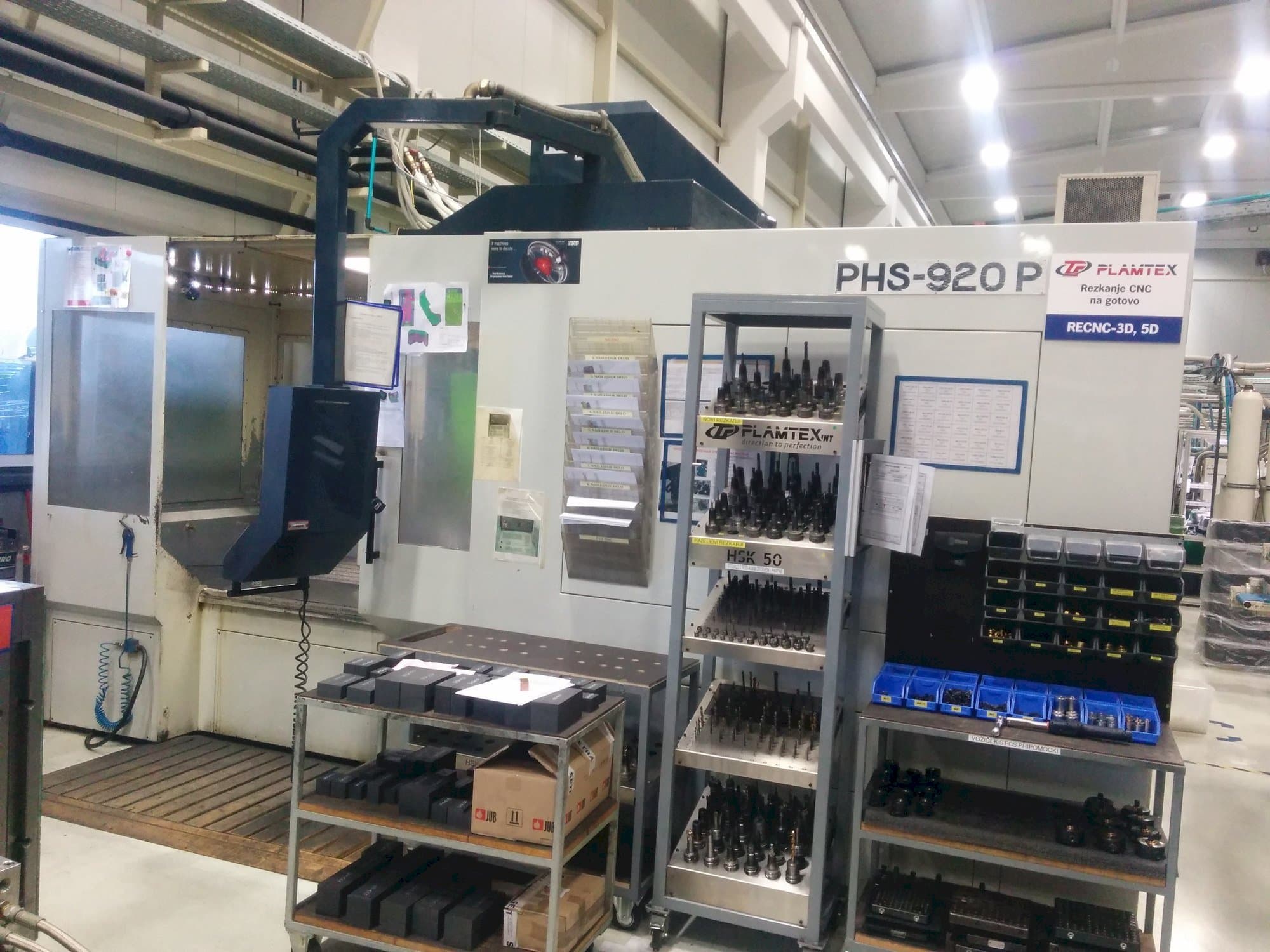 Frontansicht der Parpas PHS 920P  Maschine