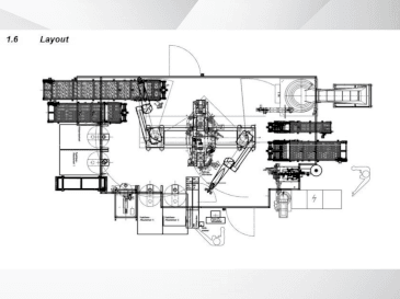 Frontansicht der ELMOTEC 16479 Maschine