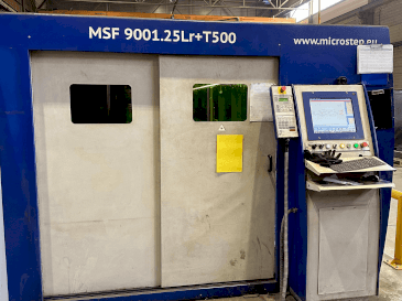 Frontansicht der MicroStep MSF 9001.25Lr+T500 (2015) Maschine