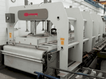 Frontansicht der CMB PFR-CCL  Maschine