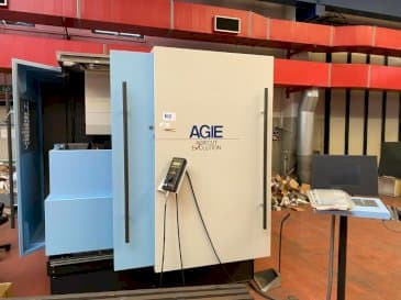 Frontansicht der AGIE AGIEMATIC + AGIEPULS 60 HSF  Maschine