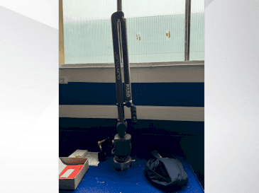 Frontansicht der Faro 21000  Maschine