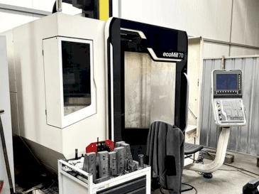 Frontansicht der DMG MORI ecoMill 70  Maschine