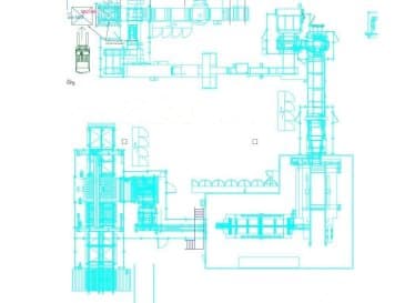 Frontansicht der TORWEGGE TG2 Parquet production line Maschine