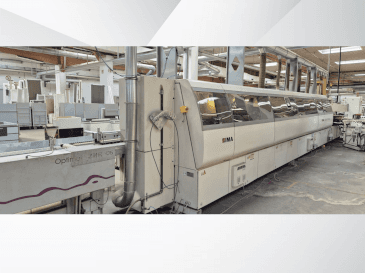 Frontansicht der IMA Novimat Systems I/R75/1000  Maschine