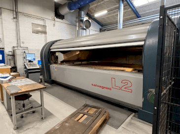 Frontansicht der Salvagnini L2 Lightning  Maschine