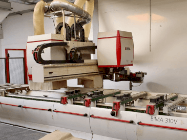 Frontansicht der IMA BIMA 310V 120/600 Maschine