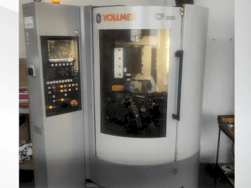 Frontansicht der VOLLMER CP 200 Maschine