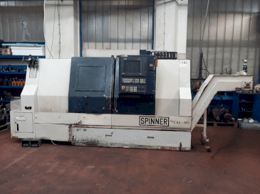 Frontansicht der SPINNER TC 82 -MC  Maschine