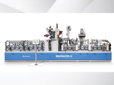 Frontansicht der Barberan WM-33  Maschine