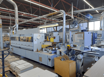 Frontansicht der HOMAG Optimat KL 78/A20/S2/Z  Maschine