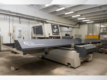 Linke Seitenansicht der Tecnology HACO Q5 (2014)  Maschine