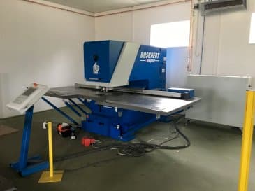 Frontansicht der BOSCHERT Compact 750  Maschine