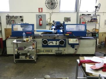 Frontansicht der Knuth RSM 1500 C Maschine