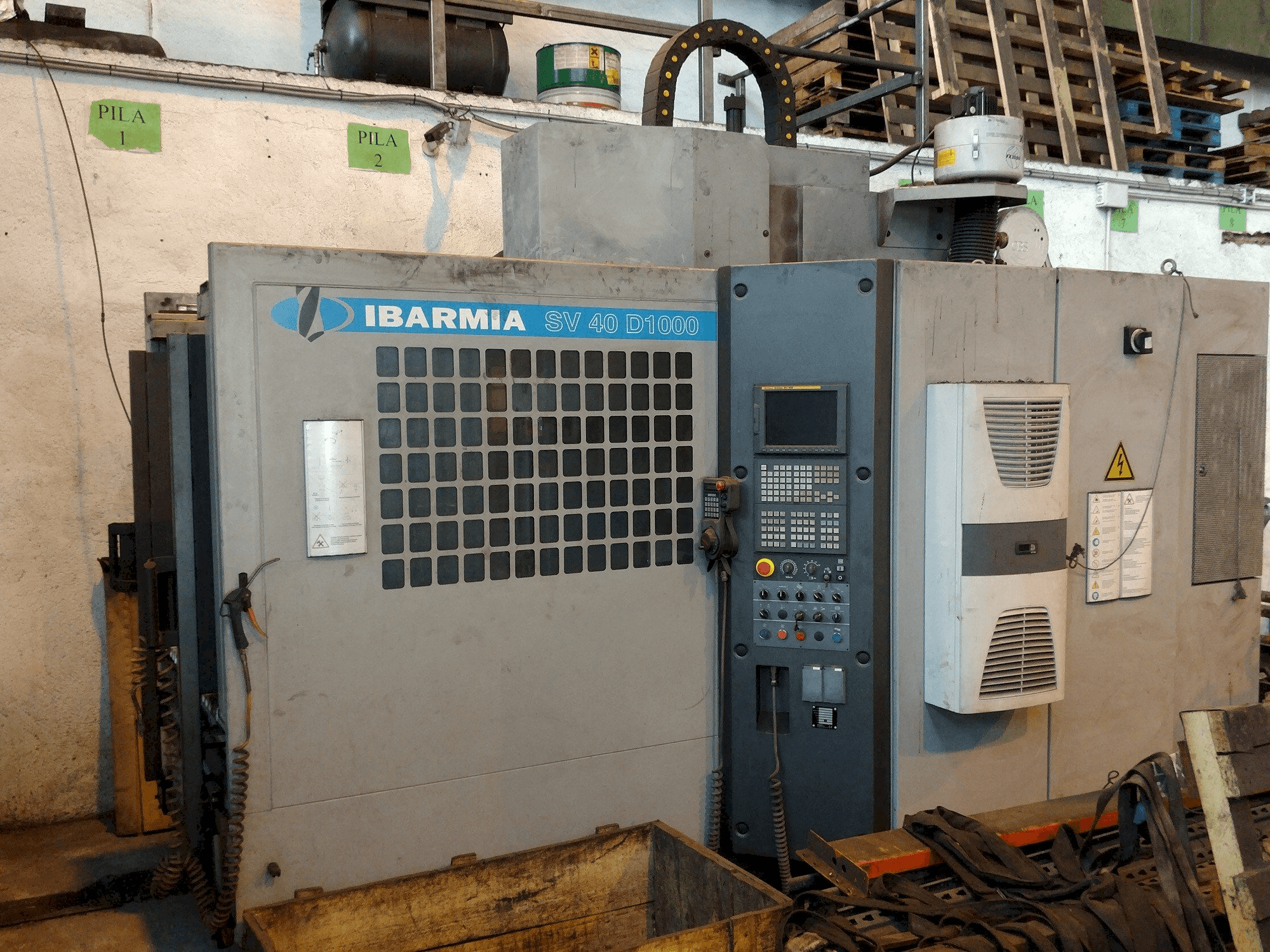 Front view of IBARMIA SV40/D1000 machine