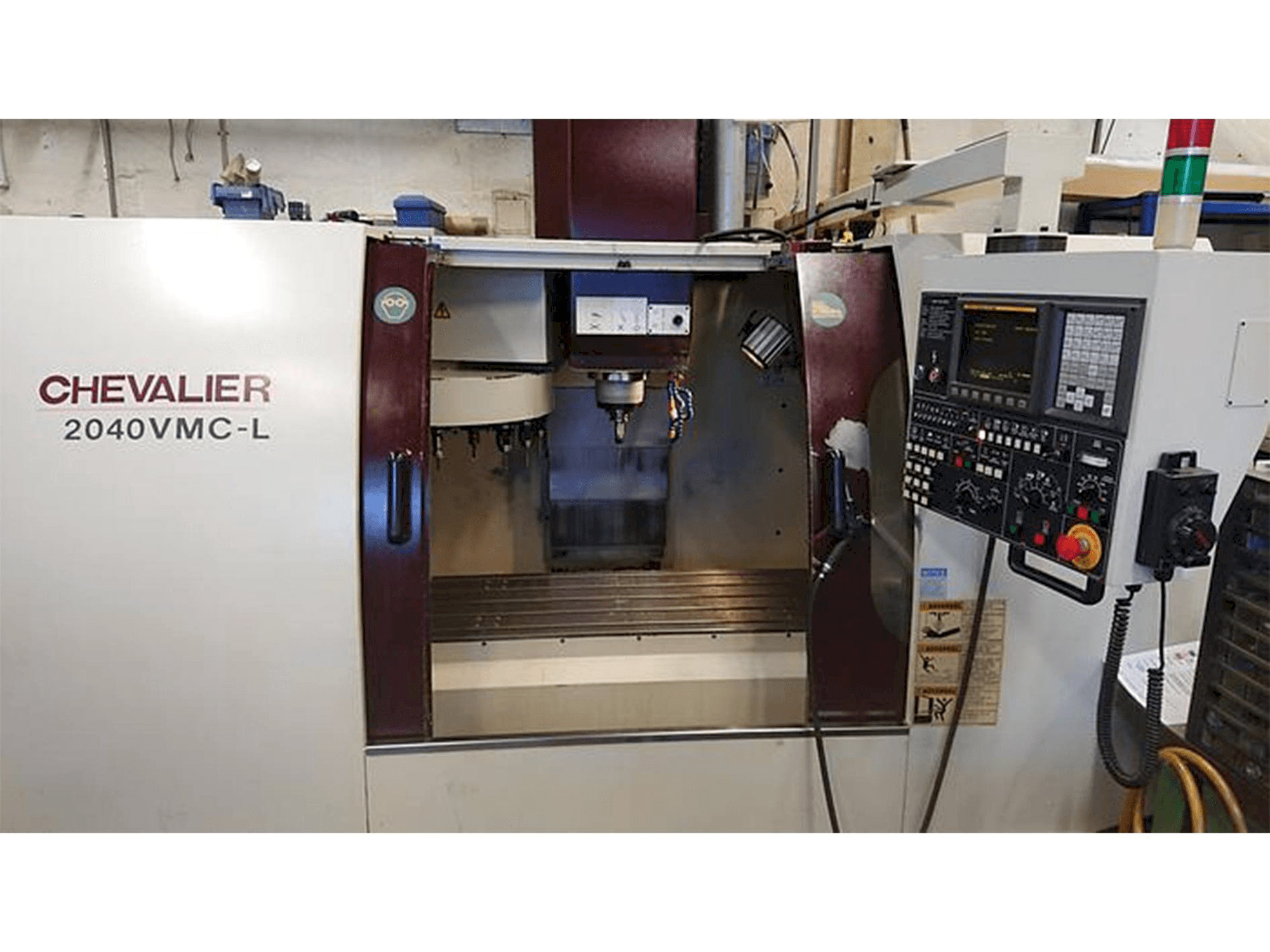 Front view of Chevalier 2040 VMC-L machine