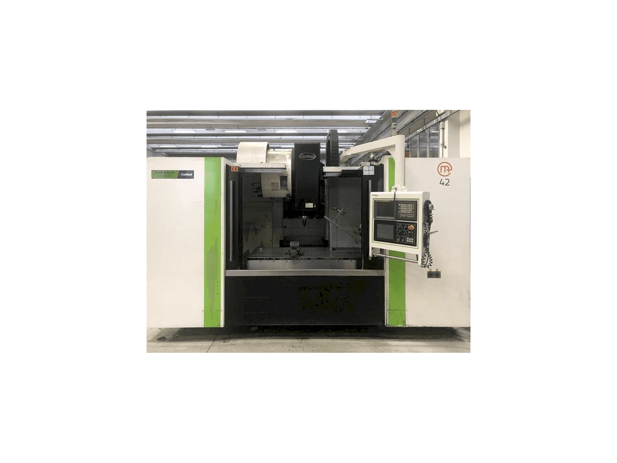 Front view of Hartford MVP16 machine