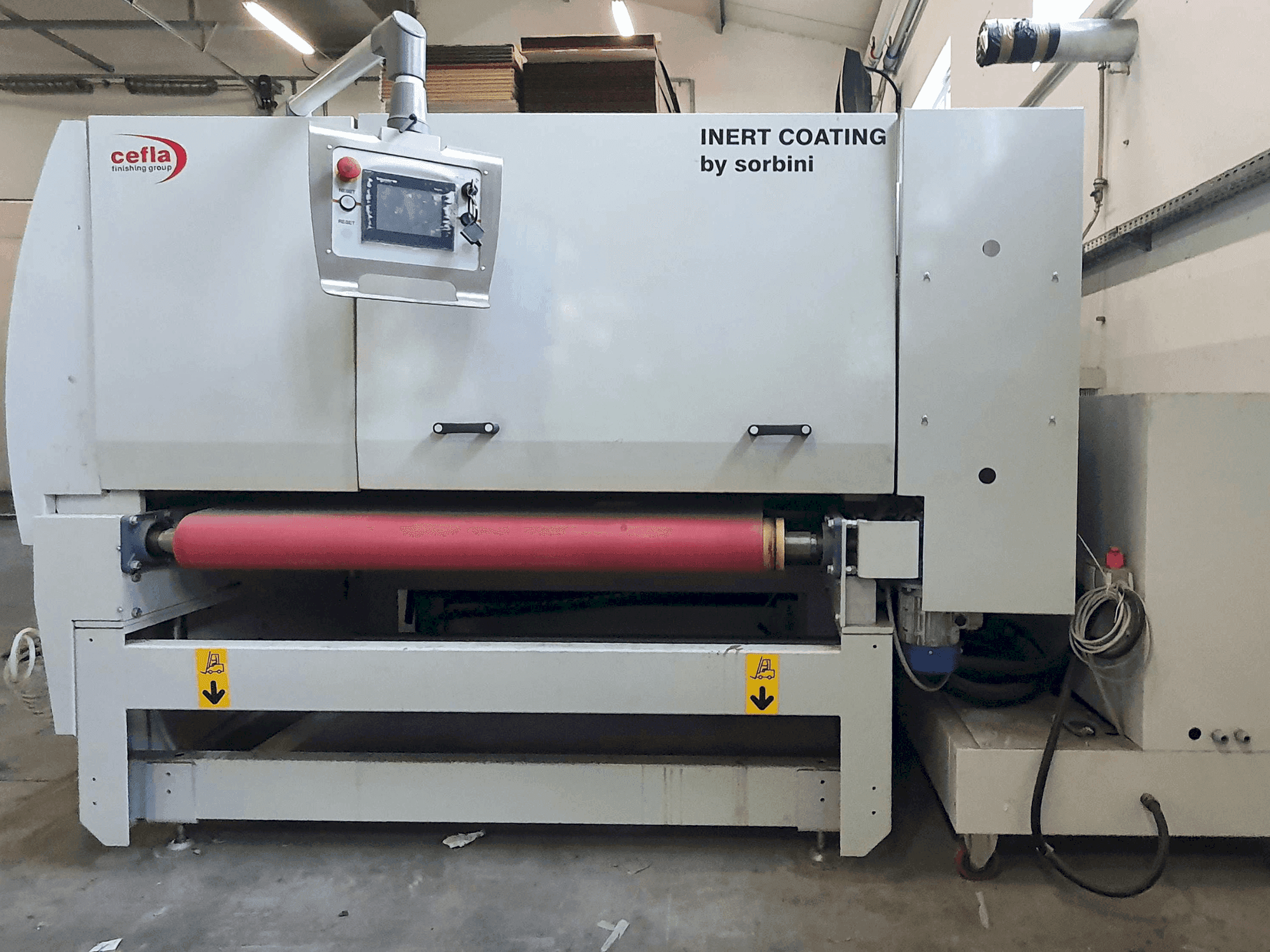 Frontansicht der CEFLA INTER-TEC Maschine