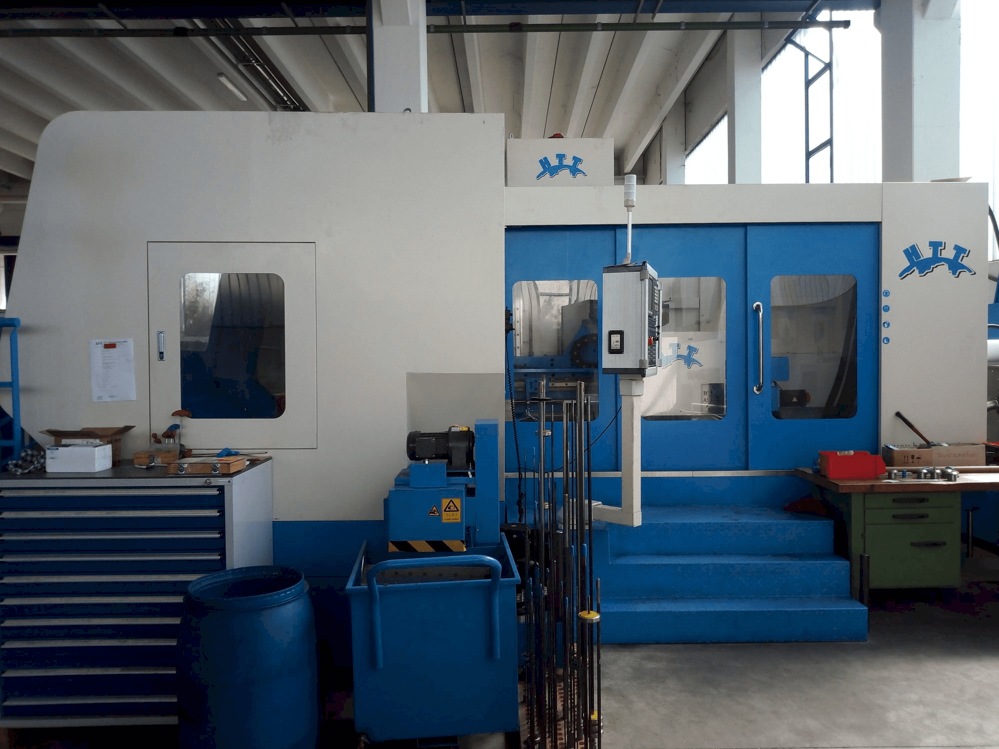 Front view of HTT KBR6-1008 machine