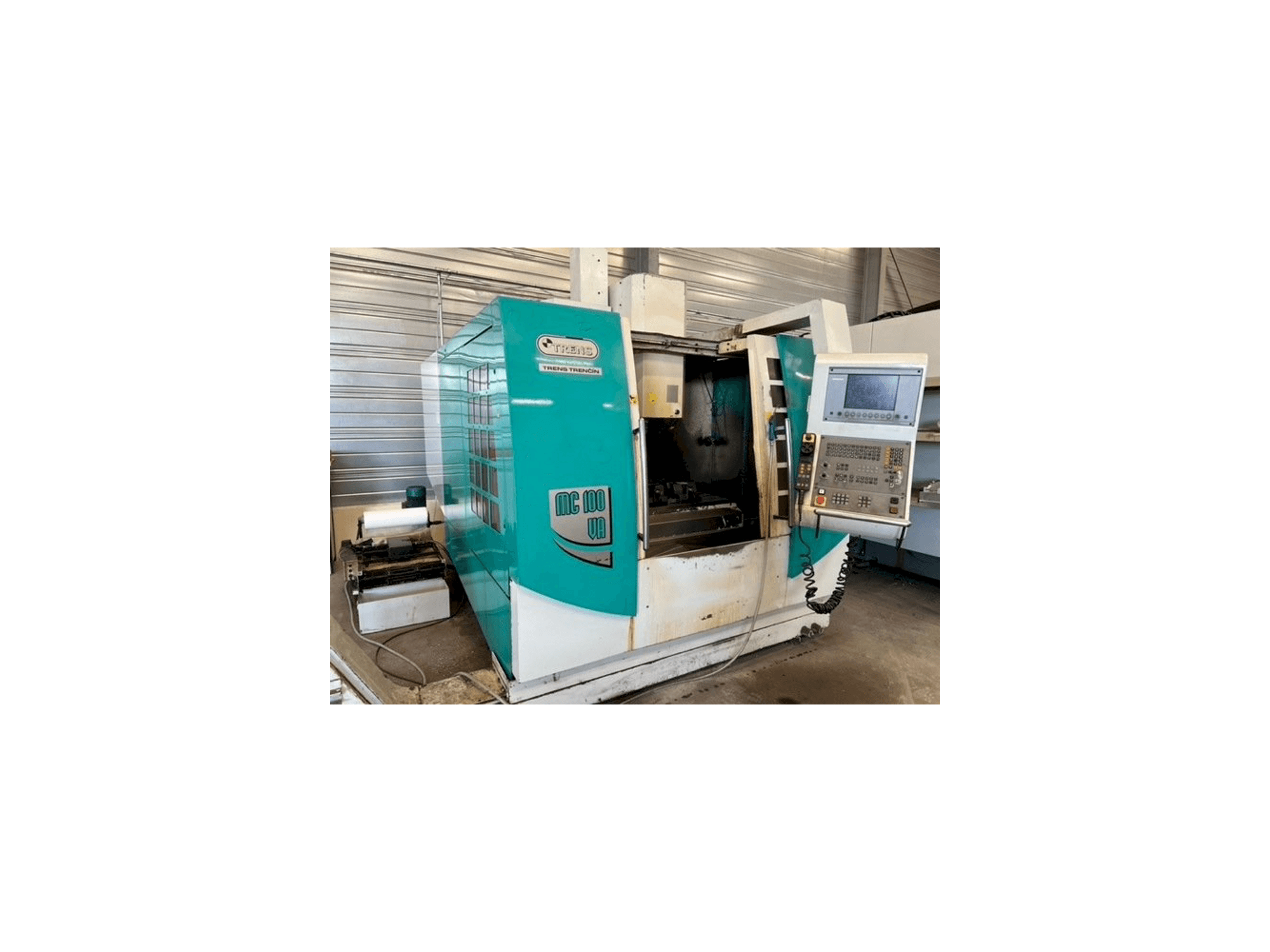 Left side view of TRENS MC100VA machine