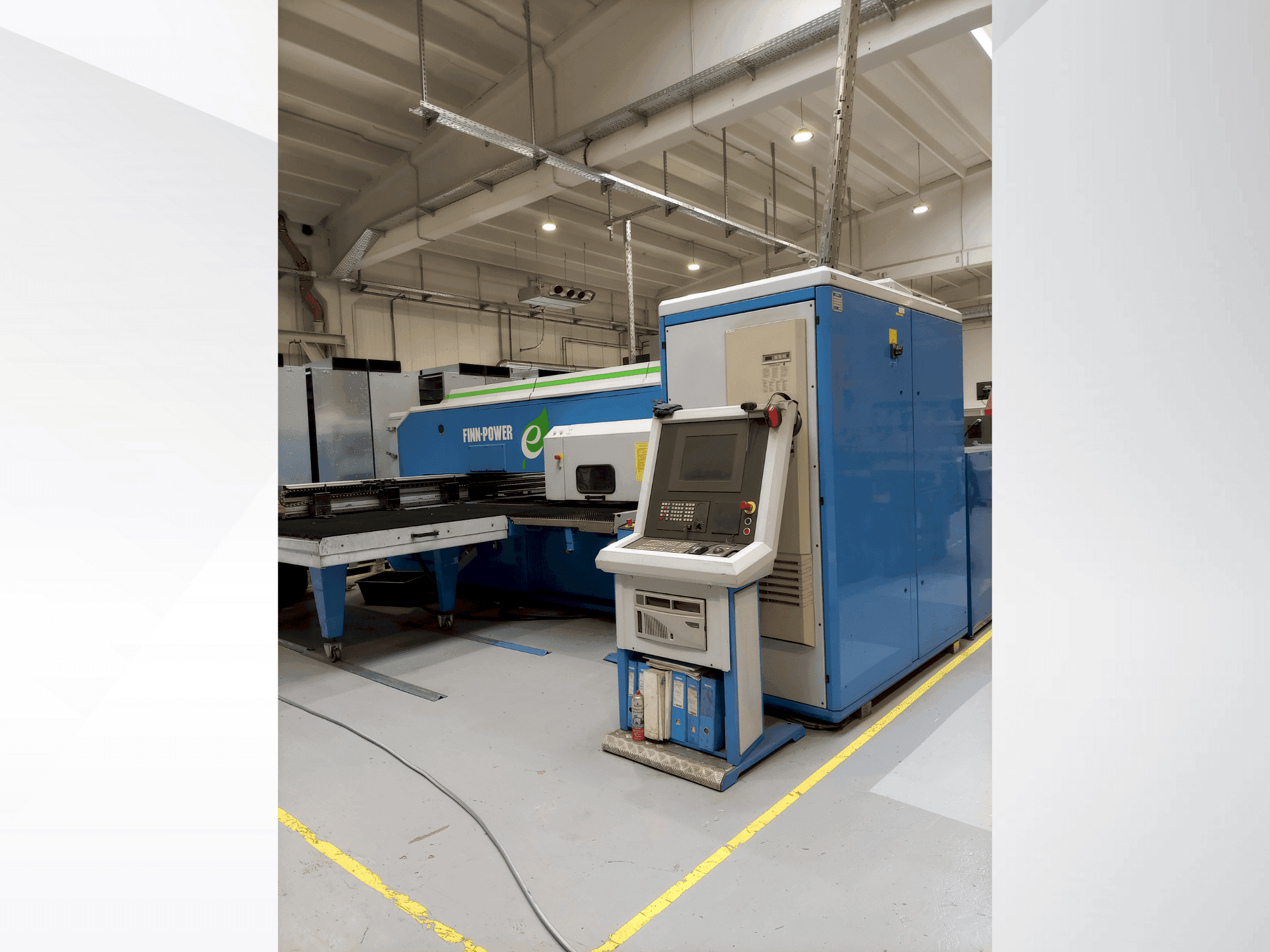 Front view of Finn-Power E5 U machine