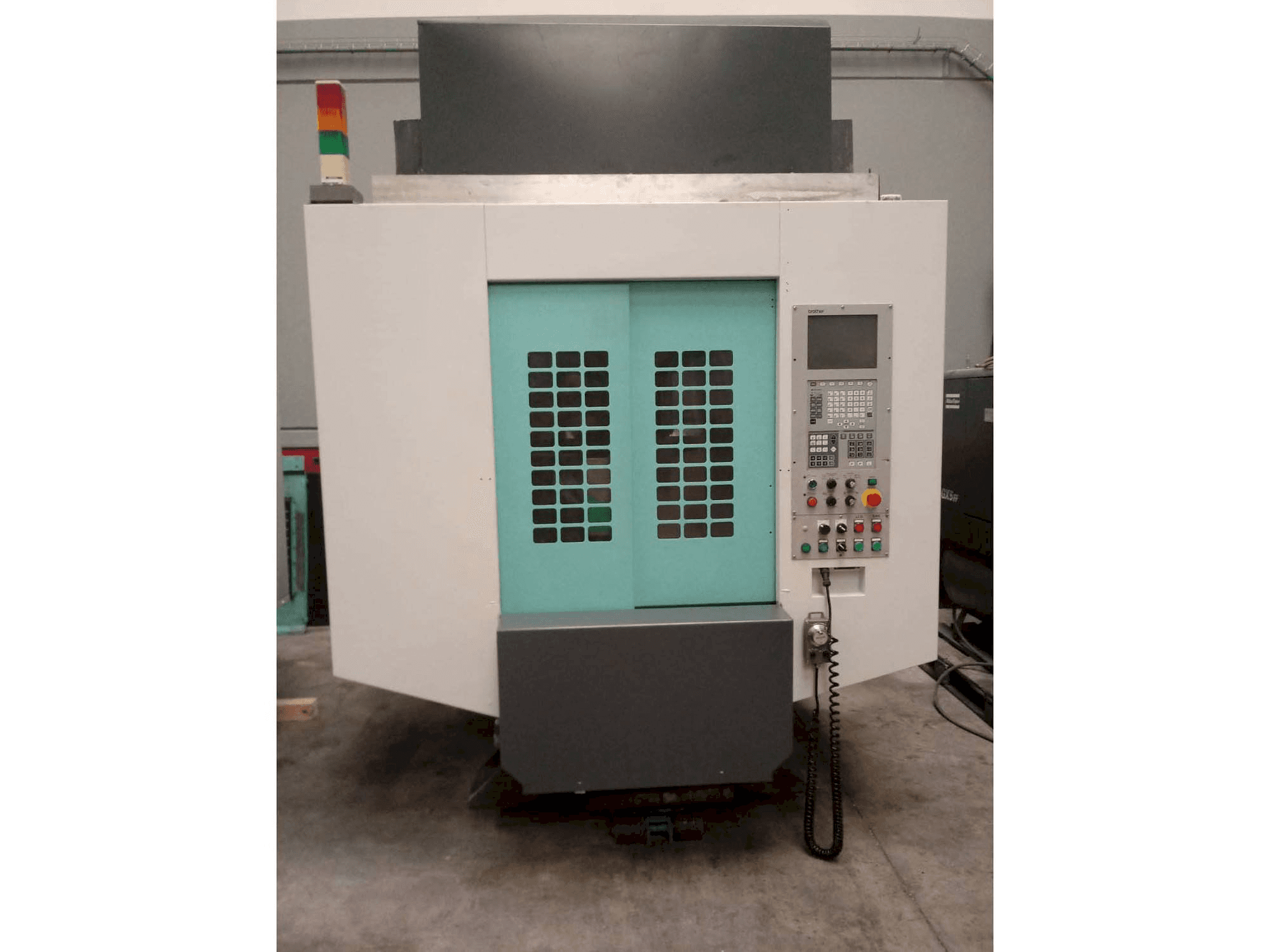 Front view of Brother TC-S2DN-O machine